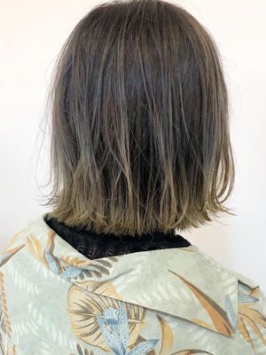 21年夏 裾カラー 毛先カラーの新着ヘアスタイル 髪型 ヘアアレンジ Yahoo Beauty