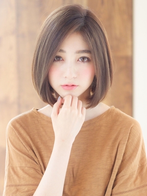 ひし形ボブの髪型 ヘアスタイル ヘアカタログ 人気順 Yahoo Beauty ヤフービューティー