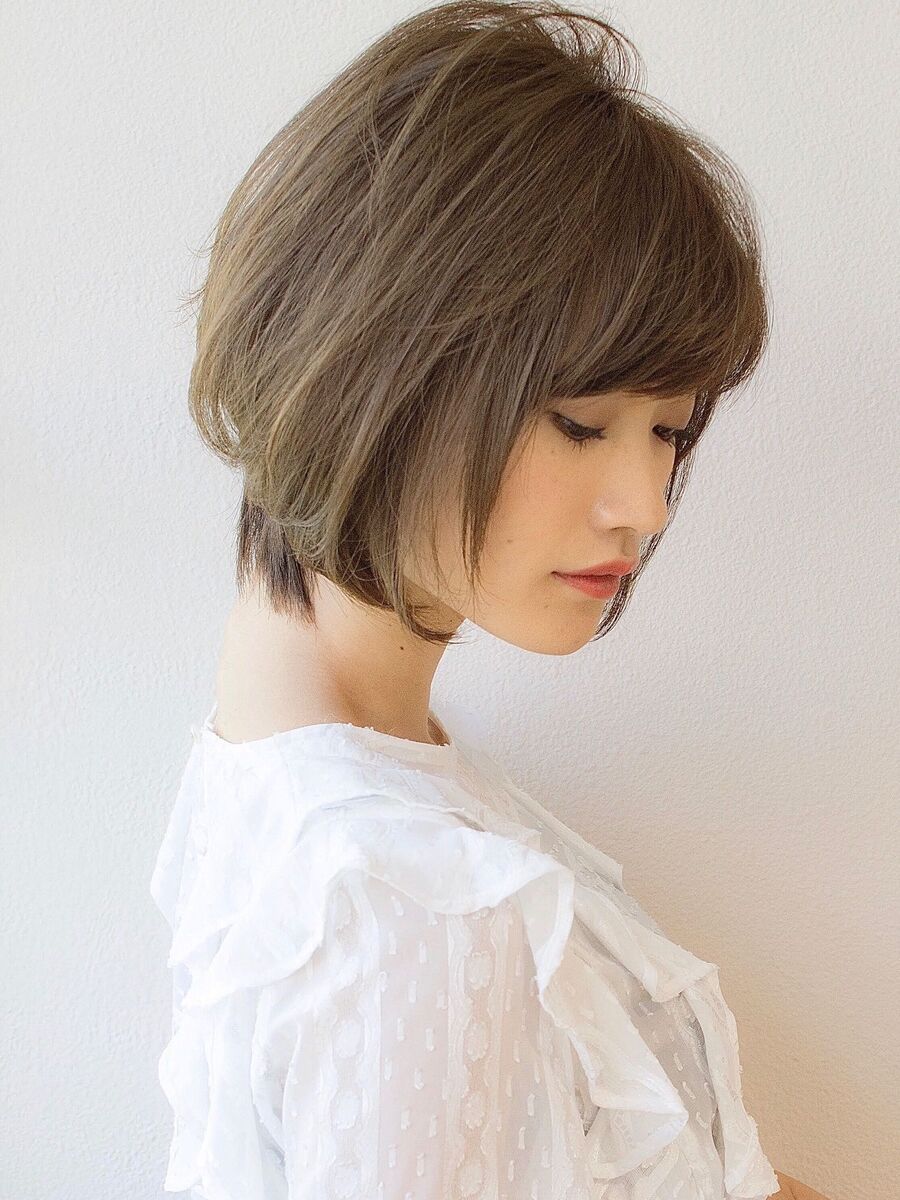 30代 40代女性から圧倒的支持 2019春夏 ひし形ボブ ヘアカタログ