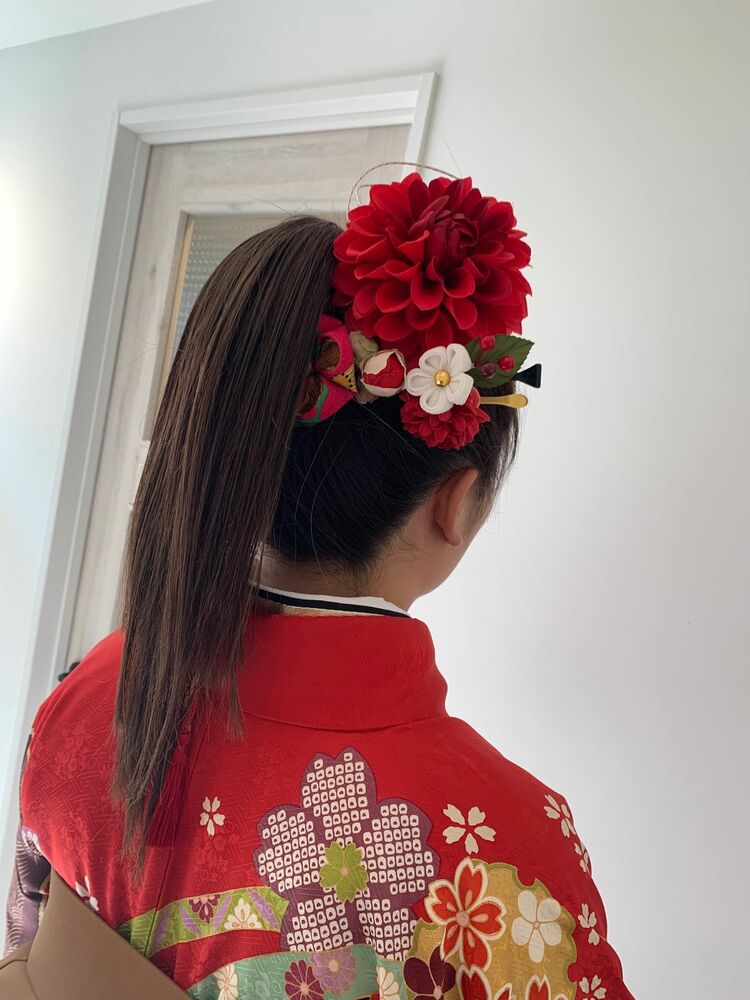 卒業式 袴 ポニーテール Akaneの髪型 ヘアスタイル ヘアカタログ情報 Yahoo Beauty ヤフービューティー