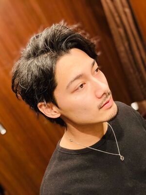 メンズ 耳掛け ミディアムの髪型 ヘアスタイル ヘアカタログ 人気順 Yahoo Beauty ヤフービューティー
