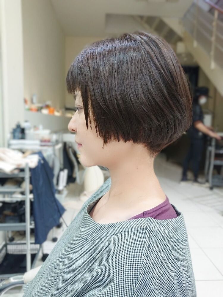 ボブ 短め 190132ボブ 短め ヘアアレンジ