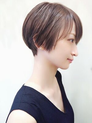 マッシュレイヤー ショートの髪型 ヘアスタイル ヘアカタログ 人気順 Yahoo Beauty ヤフービューティー