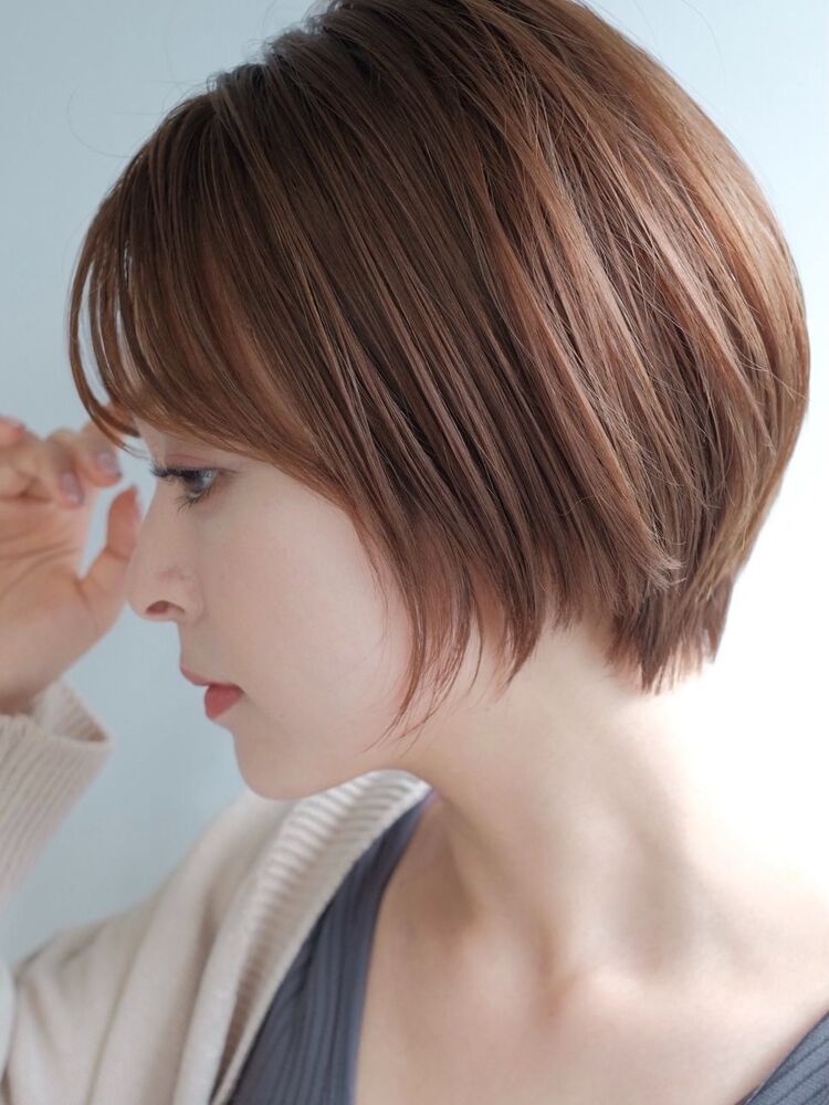 似合わせカット ショートヘア ベージュ系カラー 完全予約制 プライベートサロン Ichie イチエ 高橋まさきのヘアスタイル情報 Yahoo Beauty