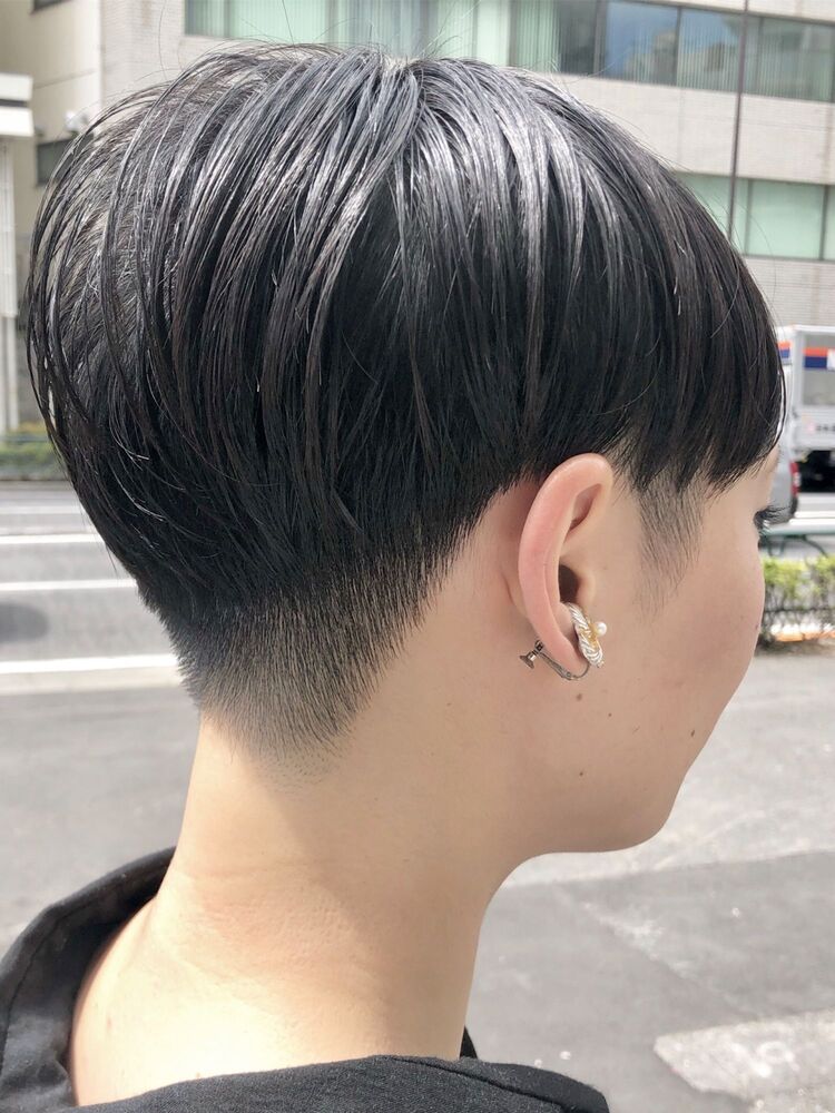 ツーブロックのハンサムショート Kokoschka ココシュカ 大妻浩一郎のヘアスタイル情報 Yahoo Beauty