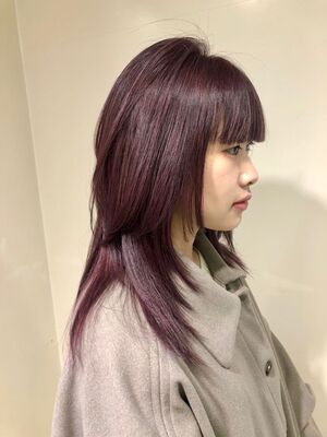 21年夏 ロングウルフの新着ヘアスタイル 髪型 ヘアアレンジ Yahoo Beauty