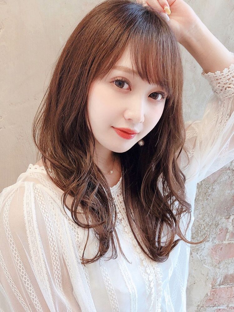 アフロート 王道レイヤーセミロング巻き髪スタイル Afloat Ruvua アフロート ルヴァ 洸平 Afloat Ruvuaのヘアスタイル情報 Yahoo Beauty