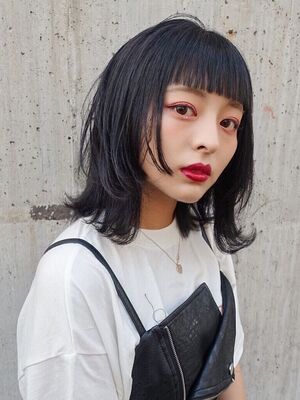 22年夏 姫カット ミディアムの人気ヘアスタイル 髪型 ヘアアレンジ Yahoo Beauty