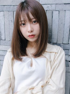 22年春 10代 ミディアムレイヤーの人気ヘアスタイル 髪型 ヘアアレンジ Yahoo Beauty