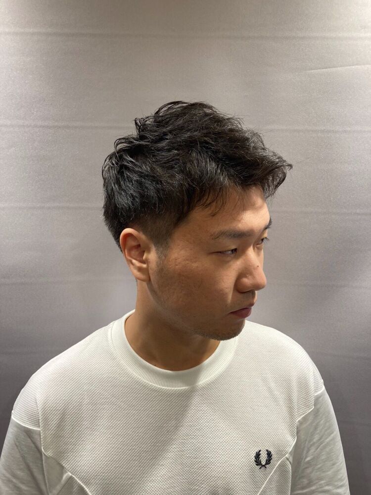 ツーブロックワイルドショートスタイル Hiro Ginza 六本木店 ヒロギンザ ロッポンギテン 池田 有輝士のヘアスタイル情報 Yahoo Beauty