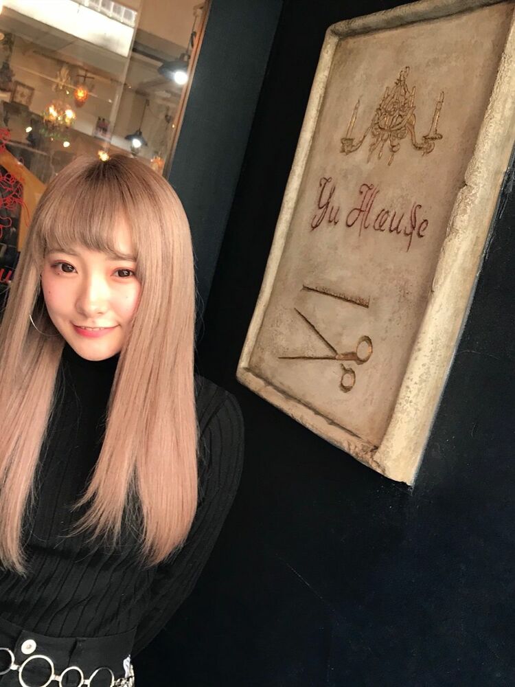 シールエクステ 80枚9990円 ボブからセミロングへ渋谷のヘアサロンyuhouse Yu House ユウハウス Yuhouse 山代のヘアスタイル情報 Yahoo Beauty