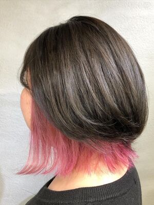 21年夏 ピンクカラー ミディアムの新着ヘアスタイル 髪型 ヘアアレンジ Yahoo Beauty