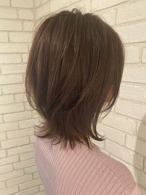 21年秋冬 ミディアムウルフの新着ヘアスタイル 髪型 ヘアアレンジ Yahoo Beauty