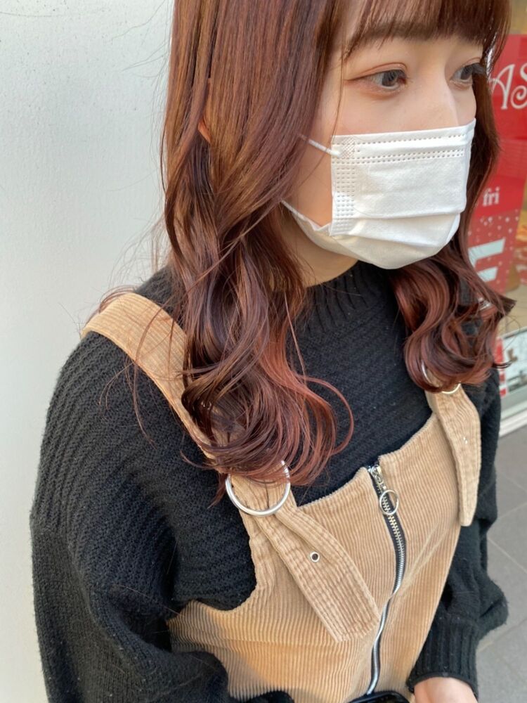 ピンクブラウン インナーカラーピンク Acqua Aoyama アクア アオヤマ 小川 大輝の髪型 ヘアスタイル ヘアカタログ情報 Yahoo Beauty ヤフービューティー