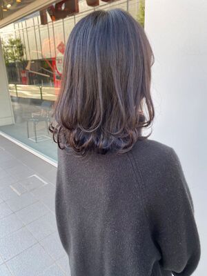 黒髪 ミディアムの髪型 ヘアスタイル ヘアカタログ 人気順 2ページ目 Yahoo Beauty ヤフービューティー