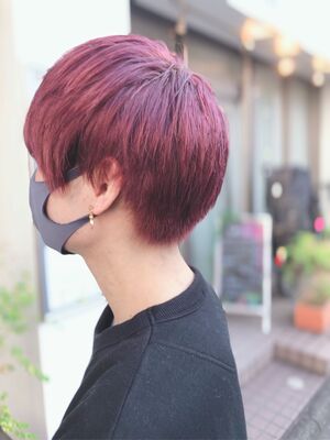 22年春 メンズ ピンク系の人気ヘアスタイル 髪型 ヘアアレンジ Yahoo Beauty