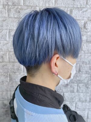 メンズ ブルー系 ミディアムの髪型 ヘアスタイル ヘアカタログ 人気順 Yahoo Beauty ヤフービューティー