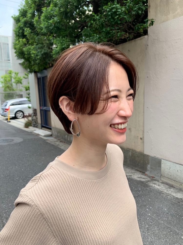 人気のハンサムショート 前髪長め｜Un ami omotesando（アンアミ オモテサンドウ）富永大樹のヘアスタイル情報｜Yahoo! BEAUTY