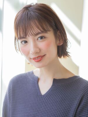 22年春 ぱっつん ショートの人気ヘアスタイル 髪型 ヘアアレンジ 2ページ目 Yahoo Beauty