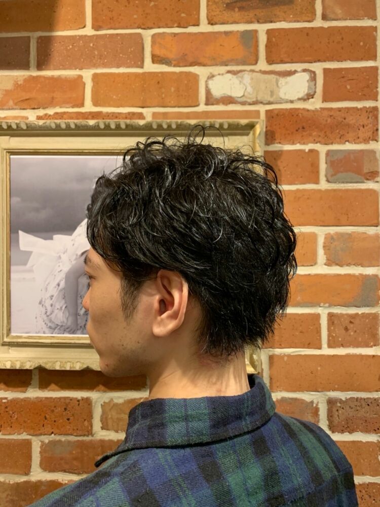 ビジネスパーマスタイル Hiro Ginza Barber Shop 新宿店 ヒロギンザバーバーショップ シンジュクテン 横田大和のヘアスタイル情報 Yahoo Beauty