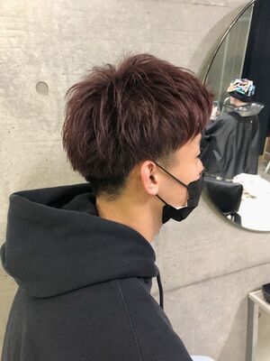 メンズ レッドカラーの髪型 ヘアスタイル ヘアカタログ 人気順 Yahoo Beauty ヤフービューティー