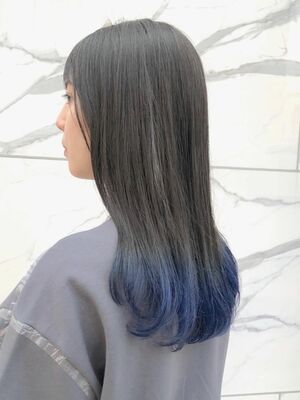 21年夏 裾カラー 毛先カラーの新着ヘアスタイル 髪型 ヘアアレンジ Yahoo Beauty