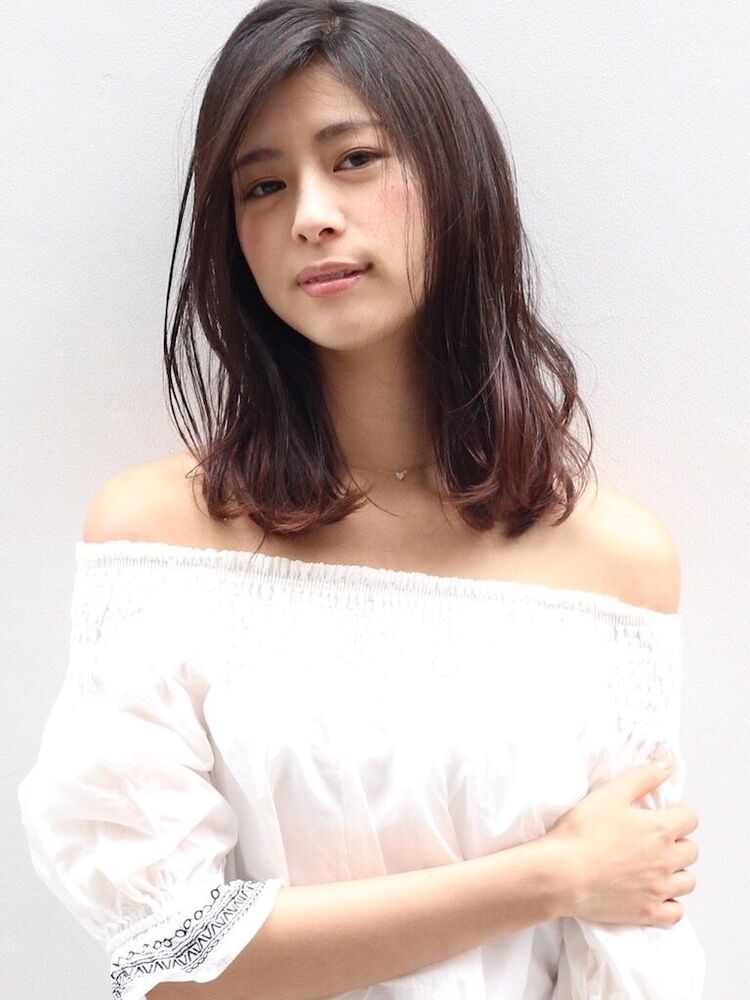 Aラインのゆったりパーマミディアムボブ Lond Leglise 立川 ロンド レグリーズ タチカワ 立川 Lond 深味 信也の髪型 ヘアスタイル ヘアカタログ情報 Yahoo Beauty ヤフービューティー