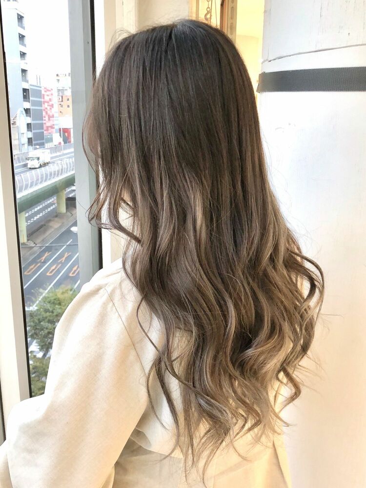 ナチュラルグラデーション Lunty ｔａｋａｈｉｋｏのヘアスタイル情報 Yahoo Beauty