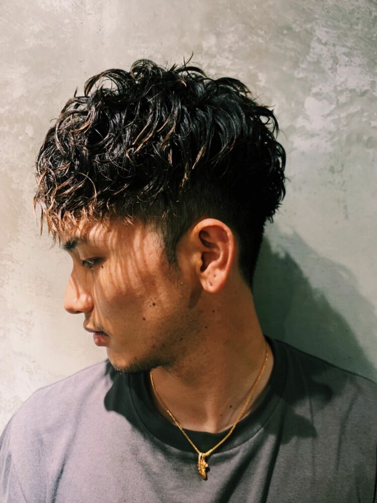 メンズパーマ メンズ 銀座 理容室 Premium Barber 銀座店 プレミアムバーバー ギンザテン 山中かおりのヘアスタイル情報 Yahoo Beauty