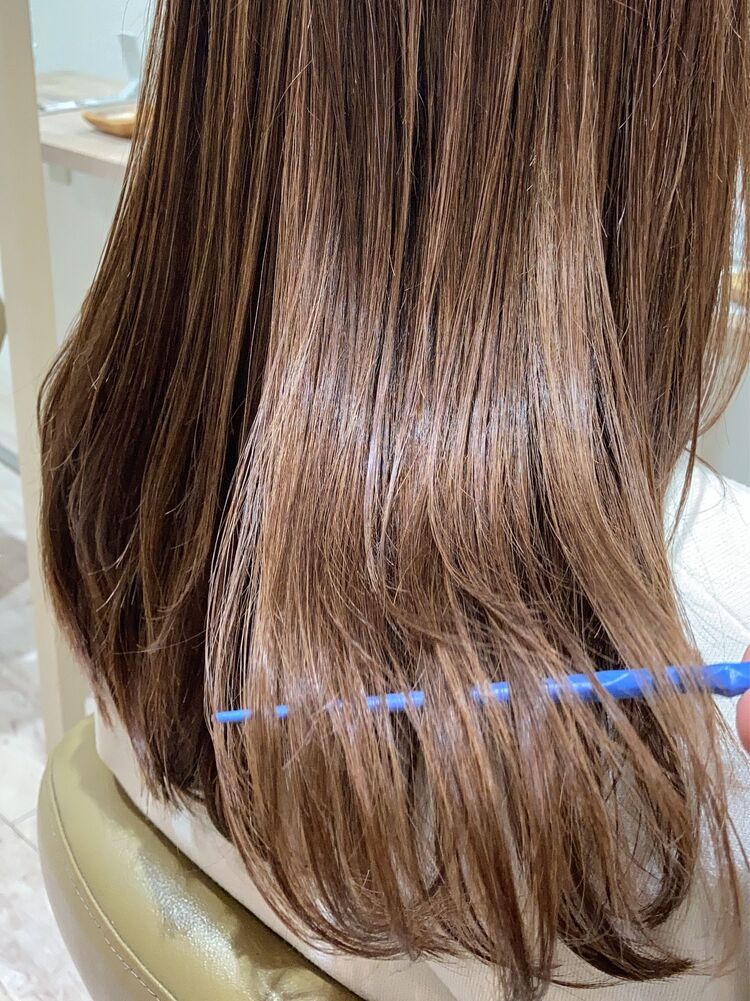 イマヘア美髪改善 伸ばしかけセミロング Lohas Hair Angie ロハスヘアアンジェ シノハラ感謝カズタカのヘアスタイル情報 Yahoo Beauty