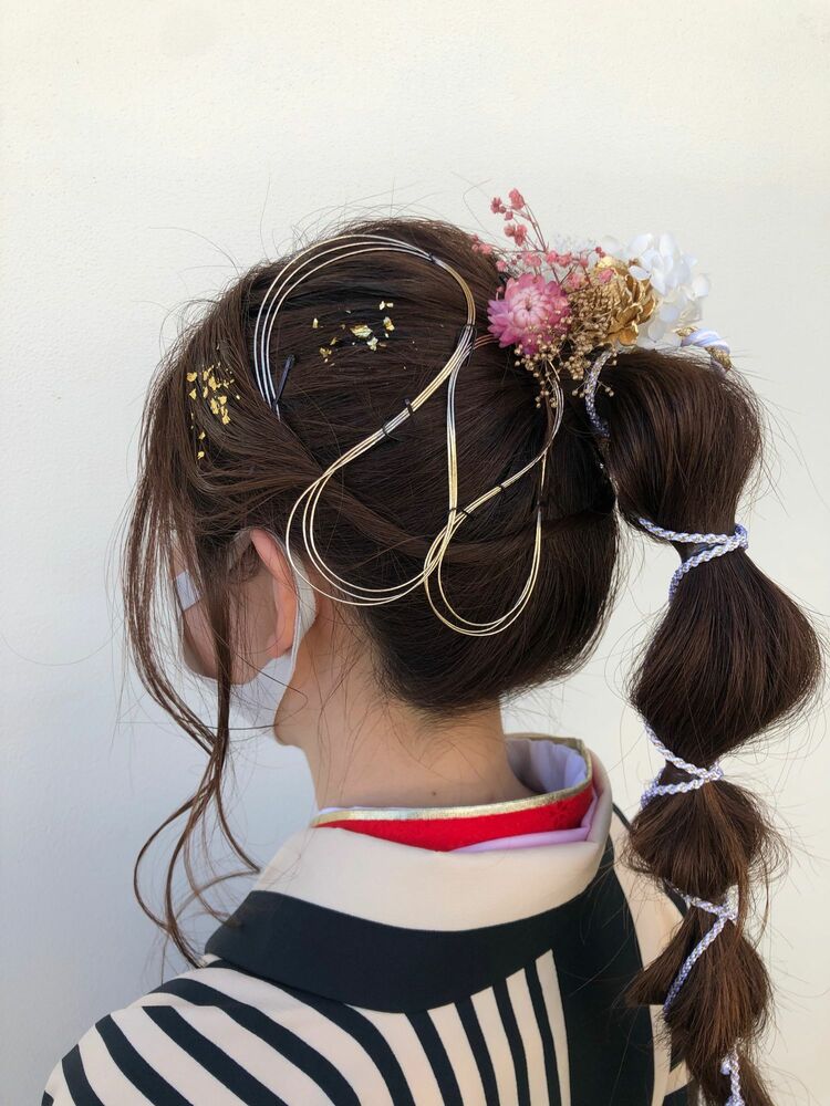 卒業式 ヘアアレンジ袴 ケンジのヘアスタイル情報 Yahoo Beauty