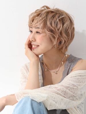 21年夏 くせ毛風パーマの新着ヘアスタイル 髪型 ヘアアレンジ Yahoo Beauty