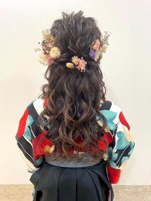 21年夏 袴の新着ヘアスタイル 髪型 ヘアアレンジ Yahoo Beauty