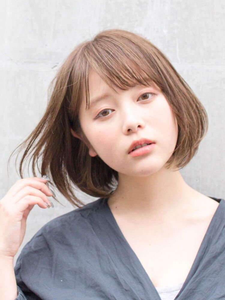 さらさらあごラインボブ｜MAKE’S omotesando（メイクス オモテサンドウ）MAKE�S前田康平のヘアスタイル情報｜Yahoo