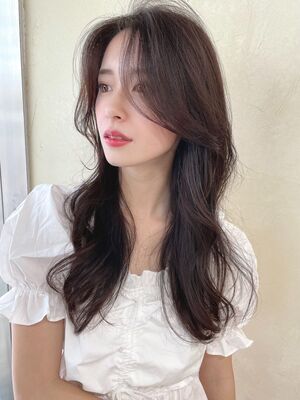 22年夏 前髪なし 韓国ヘアの人気ヘアスタイル 髪型 ヘアアレンジ Yahoo Beauty