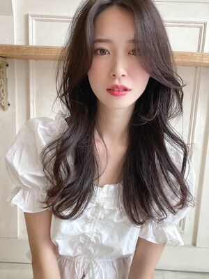 韓国ヘア ロングの髪型 ヘアスタイル ヘアカタログ 人気順 Yahoo Beauty ヤフービューティー