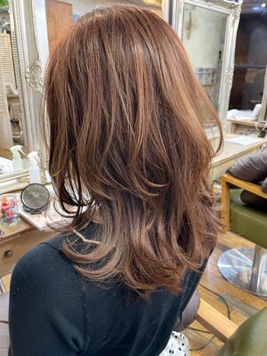 大人可愛い セミロングの髪型 ヘアスタイル ヘアカタログ 人気順 Yahoo Beauty ヤフービューティー