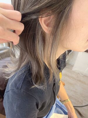 3dカラー セミロングの髪型 ヘアスタイル ヘアカタログ 人気順 Yahoo Beauty ヤフービューティー