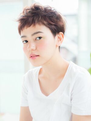 グラデーションカラー ベリーショートの髪型 ヘアスタイル ヘアカタログ 人気順 Yahoo Beauty ヤフービューティー