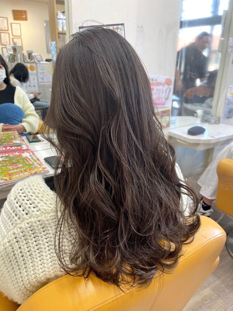 イルミナカラーでつくるグレージュヘア仙台南中山代30代 Passion 南中山店 パッションミナミナカヤマテン 林 茉莉のヘアスタイル情報 Yahoo Beauty