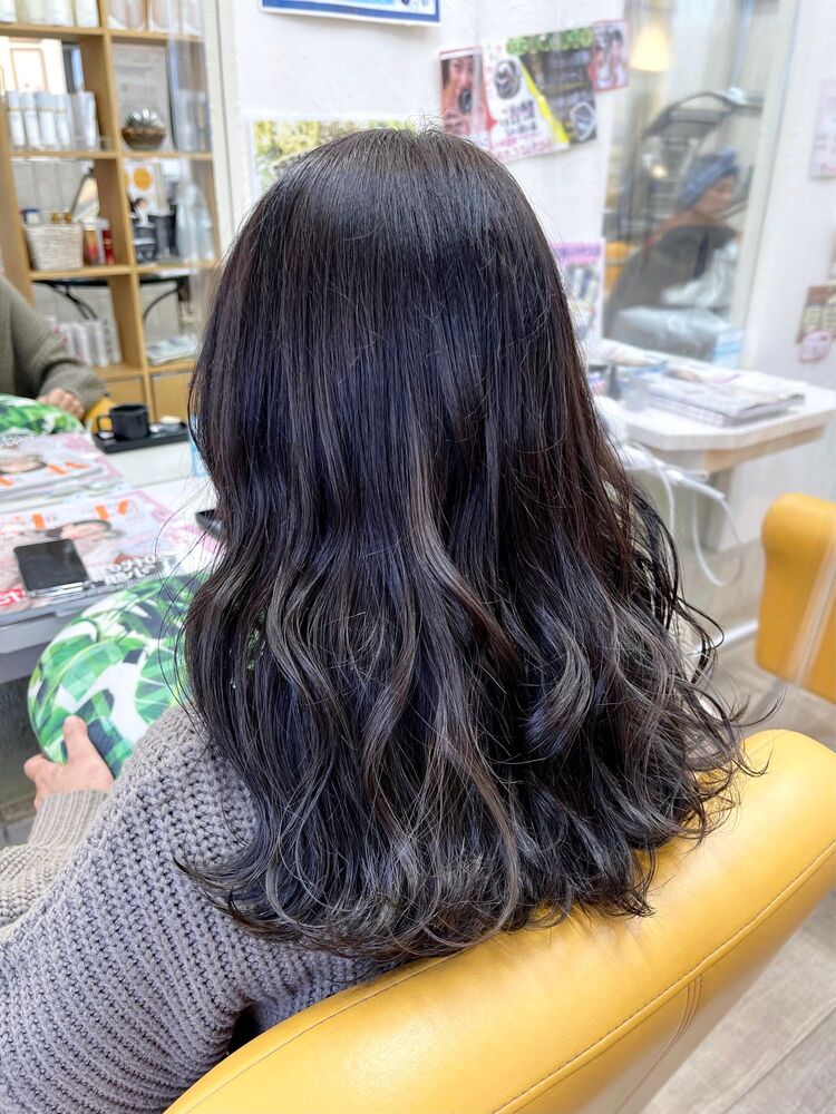 グレーグラデーションカラー仙台南中山20代30代 Passion 南中山店 パッションミナミナカヤマテン 林 茉莉のヘアスタイル情報 Yahoo Beauty