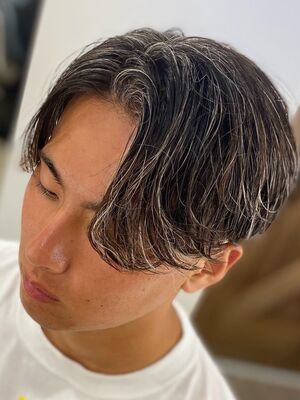 メンズ 代 ホワイトメッシュの髪型 ヘアスタイル ヘアカタログ 人気順 Yahoo Beauty ヤフービューティー