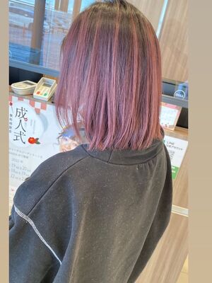 22年春 ハイライト ピンク系の人気ヘアスタイル 髪型 ヘアアレンジ Yahoo Beauty