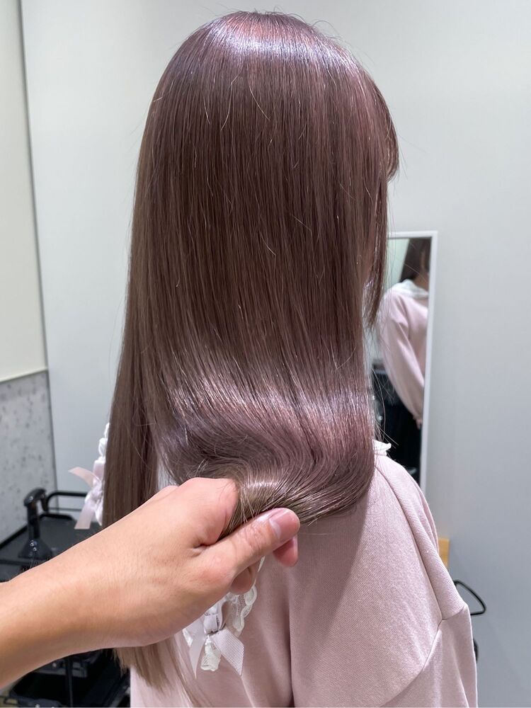 ピンクグレージュ Hirano Takumiの髪型 ヘアスタイル ヘアカタログ情報 Yahoo Beauty ヤフービューティー