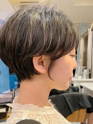 韓国風マッシュ ショートの髪型 ヘアスタイル ヘアカタログ 人気順 Yahoo Beauty ヤフービューティー