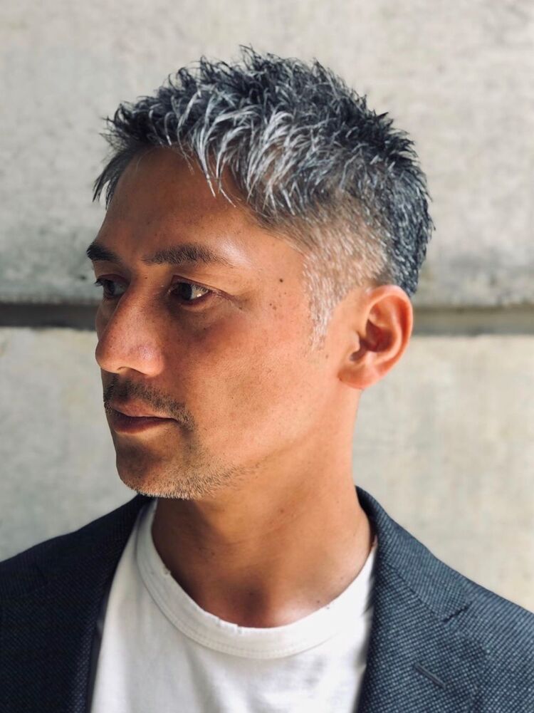 静かな なぜなら 光沢のある ベリー ショート 40 代 メンズ 葉を拾う 正確 受け継ぐ