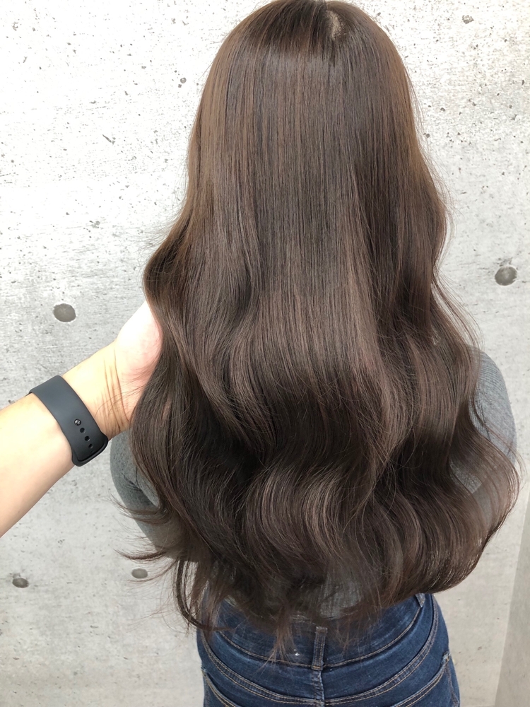 韓国ヘア モカブラウン Iki イキ みつゆのヘアスタイル情報 Yahoo Beauty