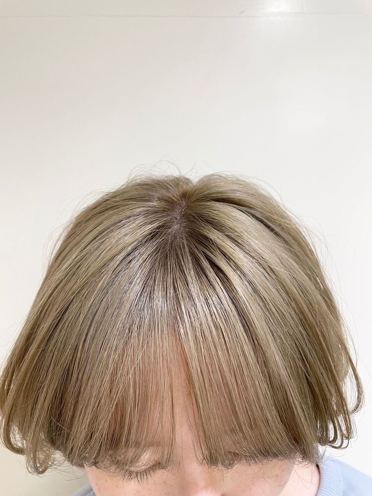マニッシュショート ミルクティーベージュ 前田浩明のヘアスタイル情報 Yahoo Beauty