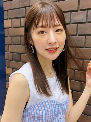 21年夏 ストレートバングの新着ヘアスタイル 髪型 ヘアアレンジ Yahoo Beauty