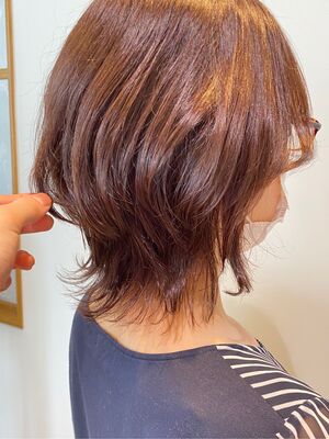 21年夏 ミディアムウルフの人気ヘアスタイル 髪型 ヘアアレンジ Yahoo Beauty